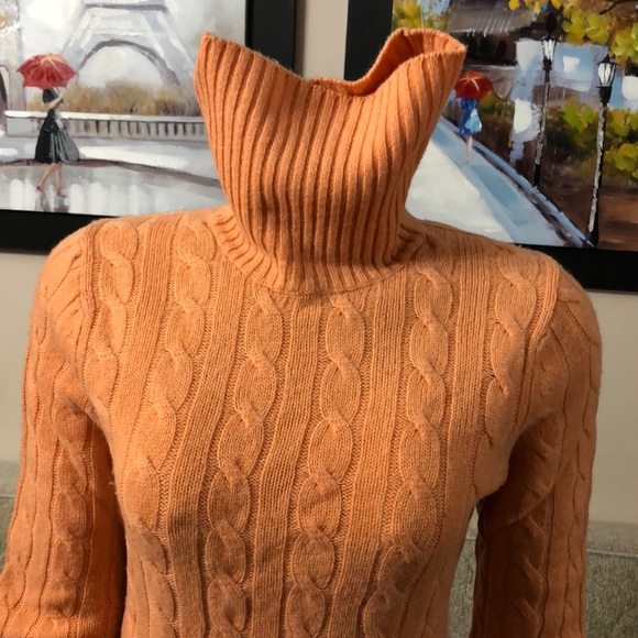 GRACE BEAUTIFUL 100% CASHMERE SWEATER SIZE S-M - Picture 6 of 9